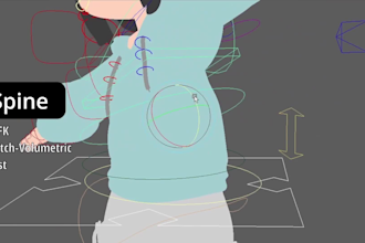 3d character rigging for animation and games