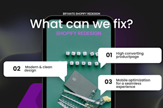 redesign your shopify product page for higher conversions
