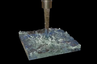 create 3d vfx water simulation, fire and fluid simulation, cgi water