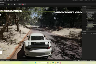 make any vehicle fully drivable and develop game features in unreal engine 5