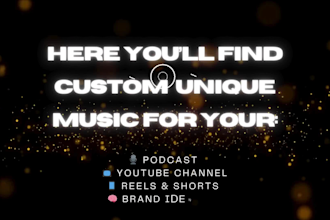 create custom intro or outro music for your brand