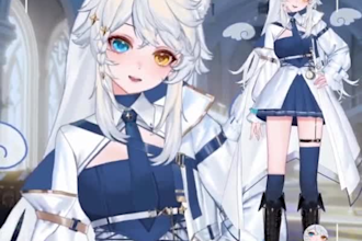 design and rigging live2d, vtuber, pngtuber model GIF tuber  anime art character