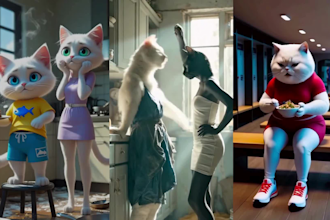 create stunning ai trailer cinematic video with sora runway midjourney tools