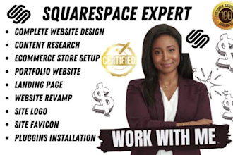 build squarespace website redesign