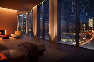 create cozy ambient rain video, nature video, nature sound