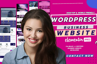 fix elementor business website redesign elementor landingpage elementor expert