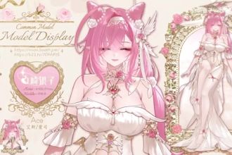 design and rig live 2d vtuber model 2d anime 2d vtuber model vtuber commission