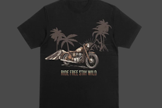 design retro 80s tshirt with vintage music n vehicle theme