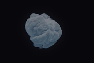 create a stunning smoke logo intro and reveal animation in HD or 4k quality