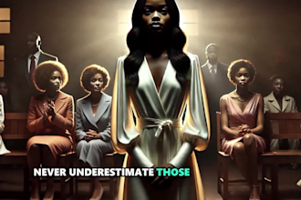create a captivating ai video art for african folktales and history
