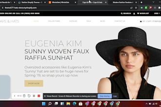build fashion shopify store apparel bags clothing dropshipping website