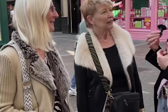 shoot ugc street interview video ads for your product or social media platform