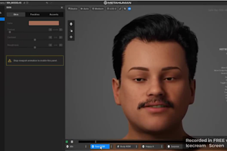 create a realistic character for your games or film, metahuman character