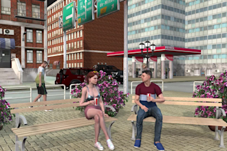 create 3d cartoon animation
