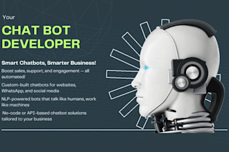 develop ai chatbot, ai website and ai app