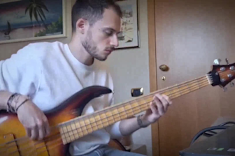 be your pro bass player and track your songs