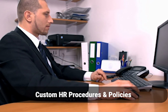 write professional policies and procedures for your company