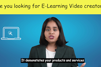 be your online elearning courses videos creator in english or hindi