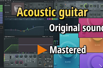 mix and master your song, including filters, effects, vocals