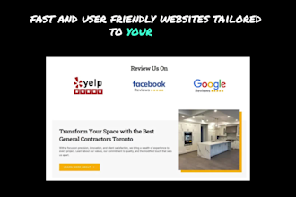 develop a custom wordpress website with acf, cpt, elementor