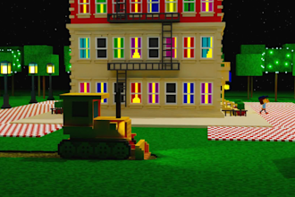 do voxel and isometric 3d models in magicavoxel and blender