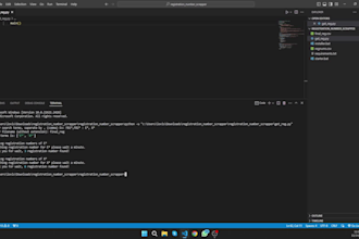 develop custom python web scraping scripts and bots