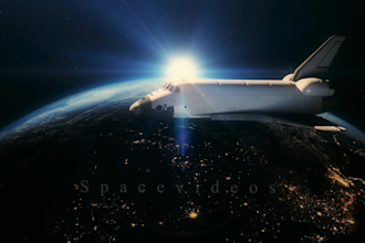 make you this amazing package of space videoclips