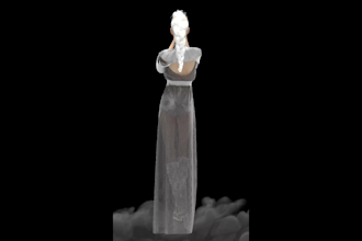 create 3d unique fashion design