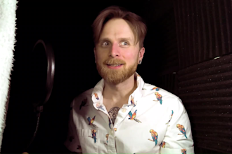 upbeat friendly american voice over for your business