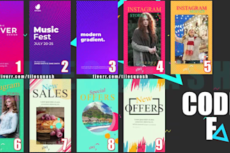 create animated instagram stories and post