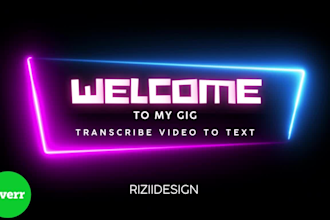 transcribe your video, audio, or image to text with accuracy