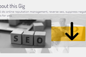 online reputation management, reverse seo, suppress negative links