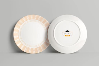 do plate design, mug design, plastic plate