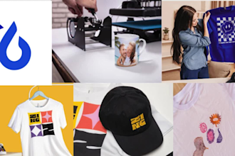 set up shopify store teeinblue product personalize shopify store design
