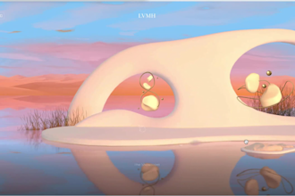 develop 3d animated web pages with threejs, r3f and react