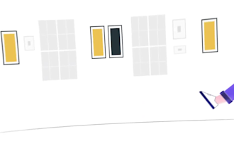 2d saas animation, app and digital products, web and mobile saas, demo animated