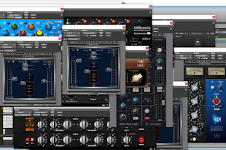 professionally mix and master your vocals over a 2 track beat