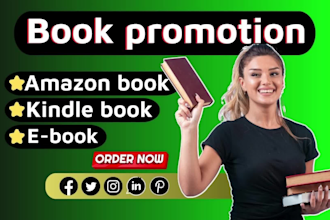 do amazon book promotion, ebook and amazon kindle book marketing