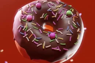 create realistic 3d food model, 3d food animation, cgi food model