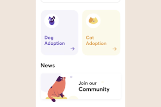 develop front end UI mobile apps with flutter
