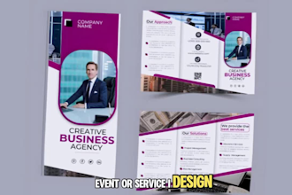 do brochures, trifold, bifold, catalog, leaflet designs