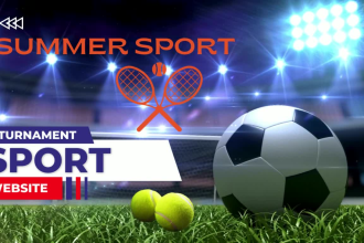 create tournament website, esport, tennis ,summer gaming sport website sport app