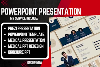 design prezi presentation, powerpoint template, medical presentation ppt