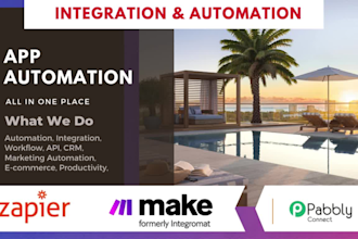 automate apps with n8n, zapier, make com, pabbly, boost space, CRM automation
