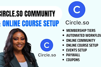 circle so community setup for coaches, course creators and online brands