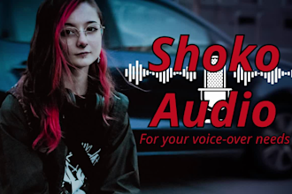 provide a british female voice over or narration