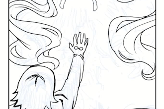 draw your webtoon comic manga style full color