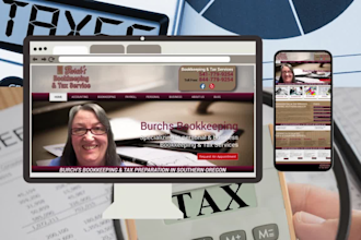 build tax website, finance website, income tax, tax preparation,