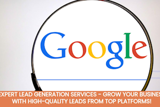 do high quality google facebook linkedin and domain leads