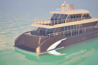 create 3d boat animation, 3d yacht animation, 3d ship design, 3d car modeling